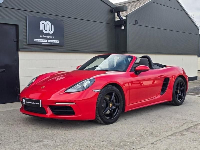 Used Porsche 718 Boxster 300 HP (220 kW) 2020 Red Cabriolet