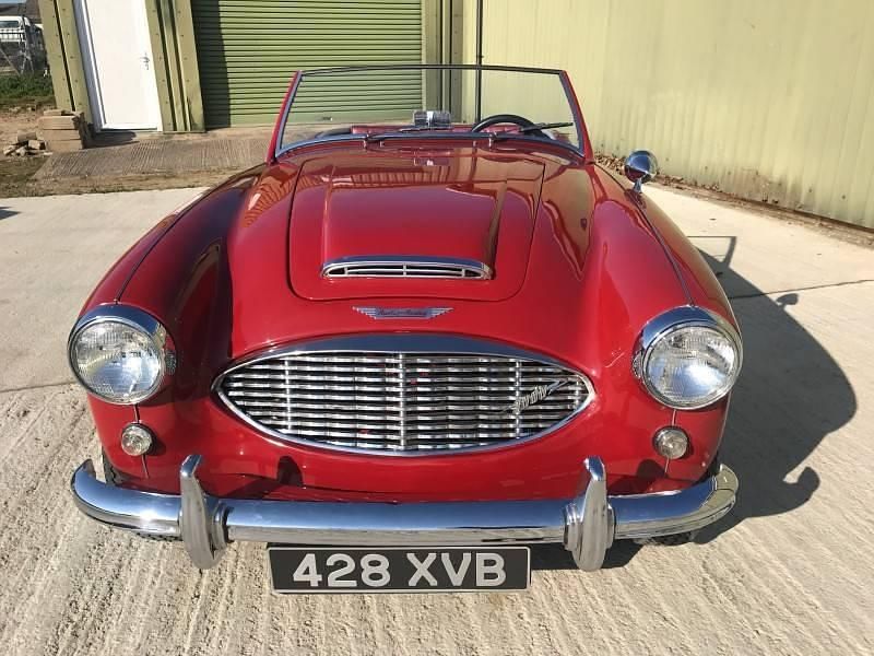 Used Austin Healey 3000 MK I 124 HP (91 kW) 1959 Red Cabriolet