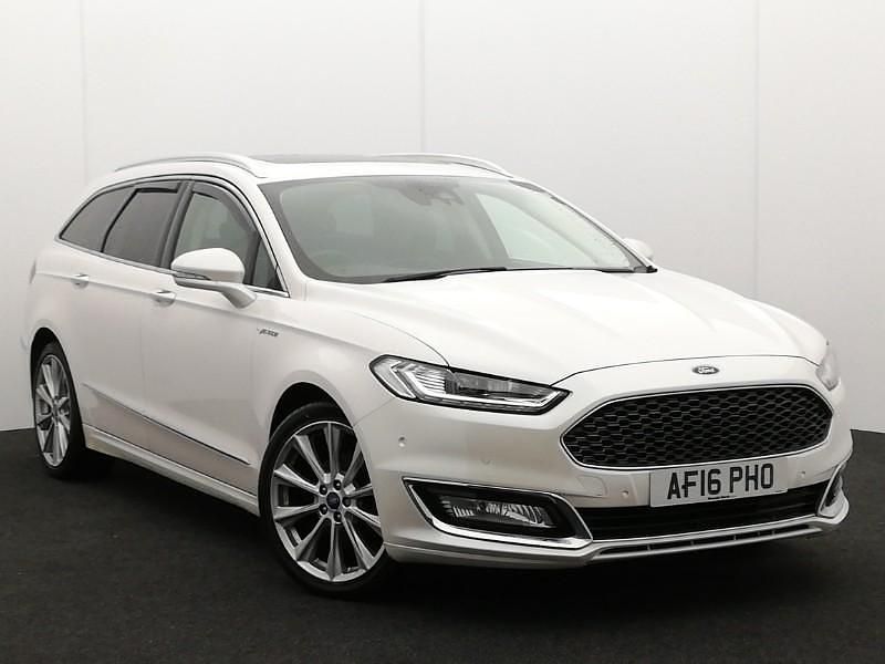 White Used 2016 Ford Mondeo Vignale Estate | £11,998 (Fair price) - Image 1/4