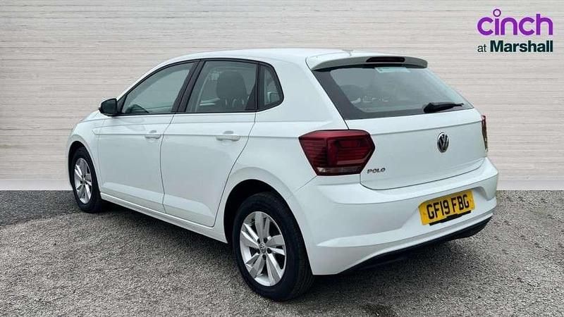 Usado VW Polo SE 65 HP (47 kW) 2019 Branco Citadino