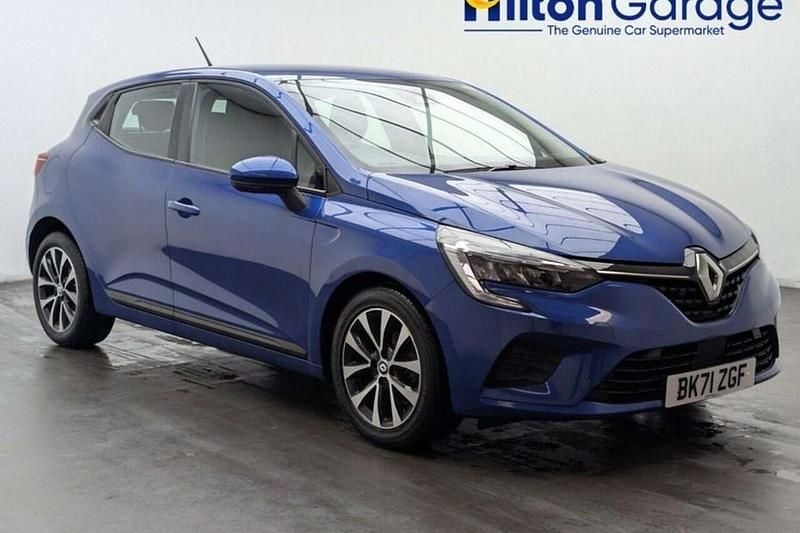 Used Renault Clio V Iconic 90 HP (66 kW) 2021 Blue Hatchback