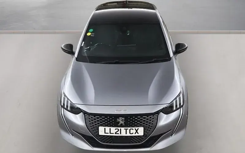 Used Peugeot e-208 GT 100 kW (136 HP) 2021 Grey Hatchback