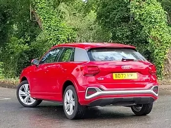 Used Audi Q2 S-Line 150 HP (110 kW) 2022 Red SUV