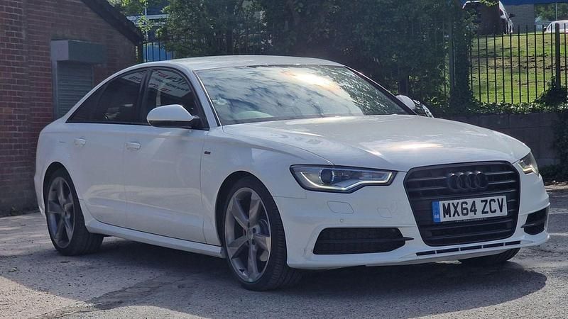 Used Audi A6 Black Edition 2014 White Sedan