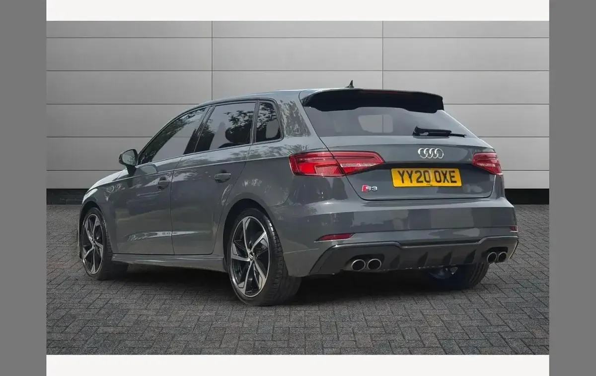 Used Audi S3 Sportback Black Edition 300 HP (220 kW) 2020 Grey Hatchback