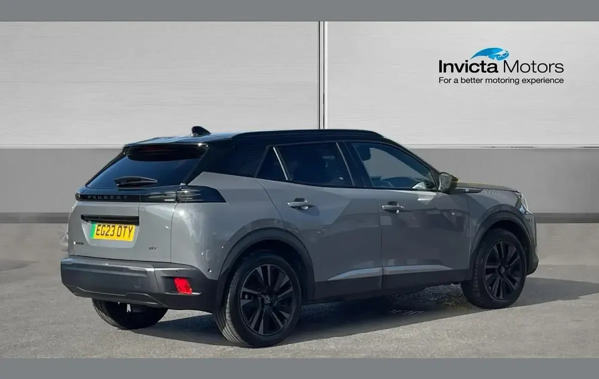 Used Peugeot e-2008 GTi 114 kW (156 HP) 2023 Grey SUV