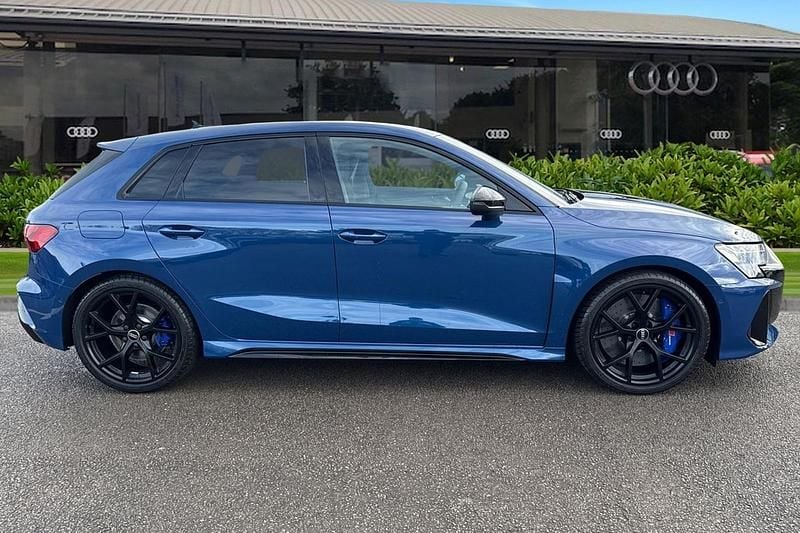 New Audi RS3 400 HP (294 kW) 2026 Blue Sedan
