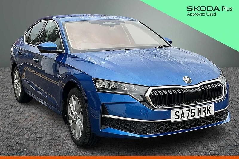 Begagnad Skoda Octavia SE L 85 HK (62 kW) 2025 Blå Halvkombi