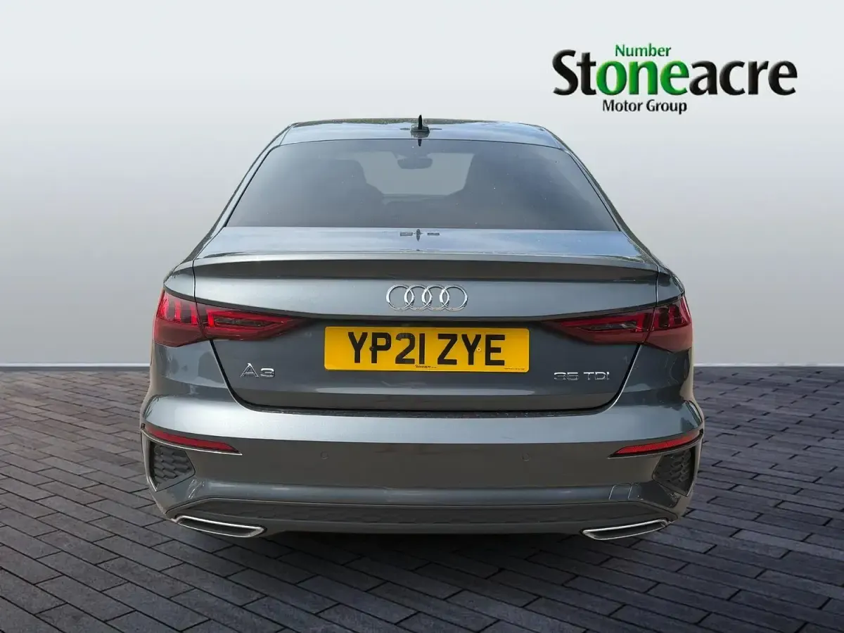 Used Audi A3 S-Line 150 HP (110 kW) 2021 Grey Sedan