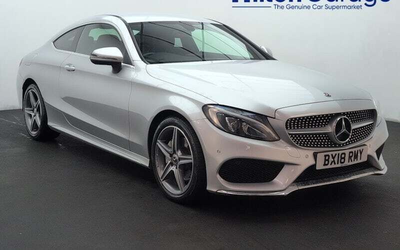 Used 2018 Mercedes C220 AMG line Coupe | £15,400 (Good price) - Image 1/4