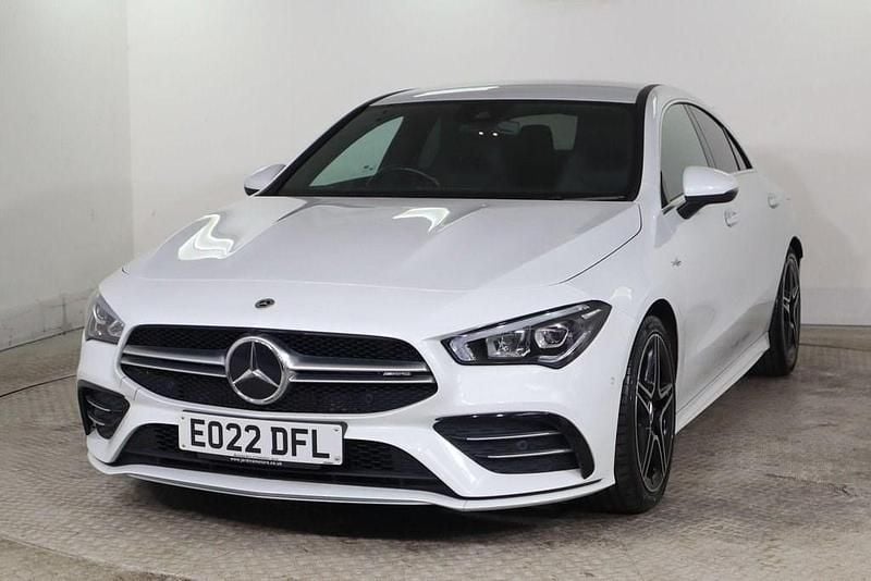 Used Mercedes CLA35 AMG AMG 2022 White Coupe