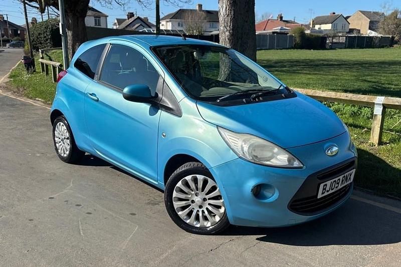 Used Ford Ka Zetec 69 HP (50 kW) 2009 Blue Hatchback