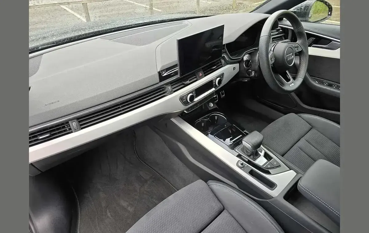Used Audi A4 S-Line 200 HP (147 kW) 2024 Black Sedan
