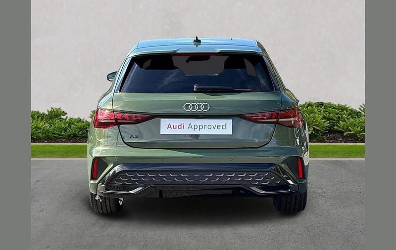 Used Audi A3 S-Line 147 HP (108 kW) 2025 Green Hatchback