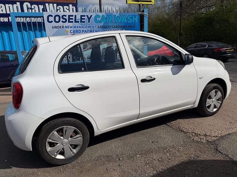 Used Nissan Micra Visia 2014 White Hatchback