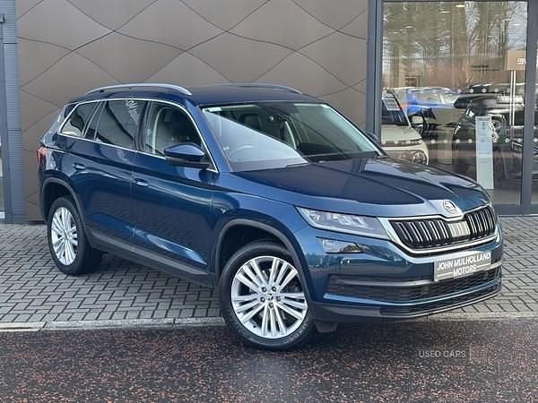 Used Skoda Kodiaq SE L 190 HP (139 kW) 2021 Blue SUV