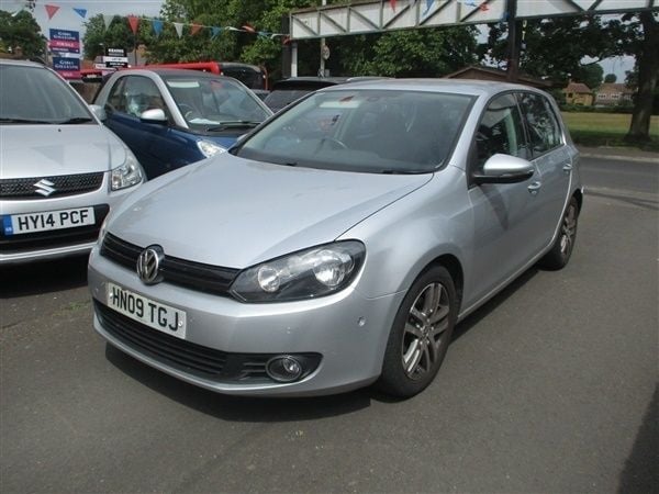 Silver Used 2009 VW Golf VI S Hatchback | £4,000 (Good price) - Image 1/1