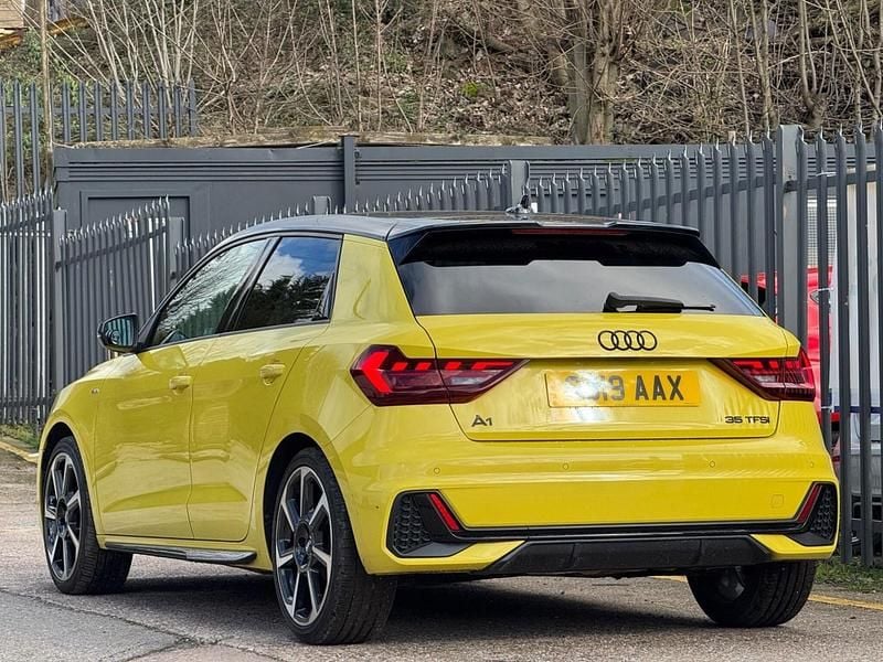 Used Audi A1 S-Line 150 HP (110 kW) 2019 Yellow SUV