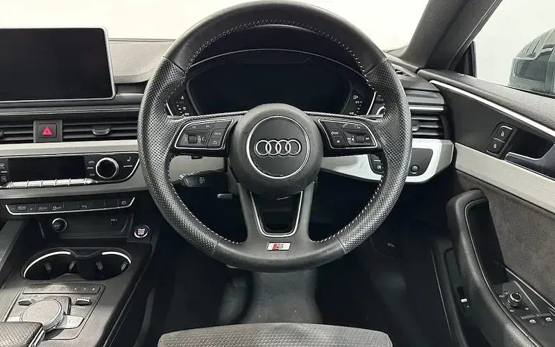Used Audi A5 S-Line 150 HP (110 kW) 2019 Black Coupe