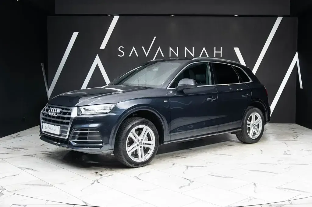 Used Audi Q5 S-Line 252 HP (185 kW) 2018 Blue SUV