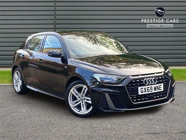 Black Used 2019 Audi A1 S-Line Hatchback | £13,992 (Fair price) - Image 1/4