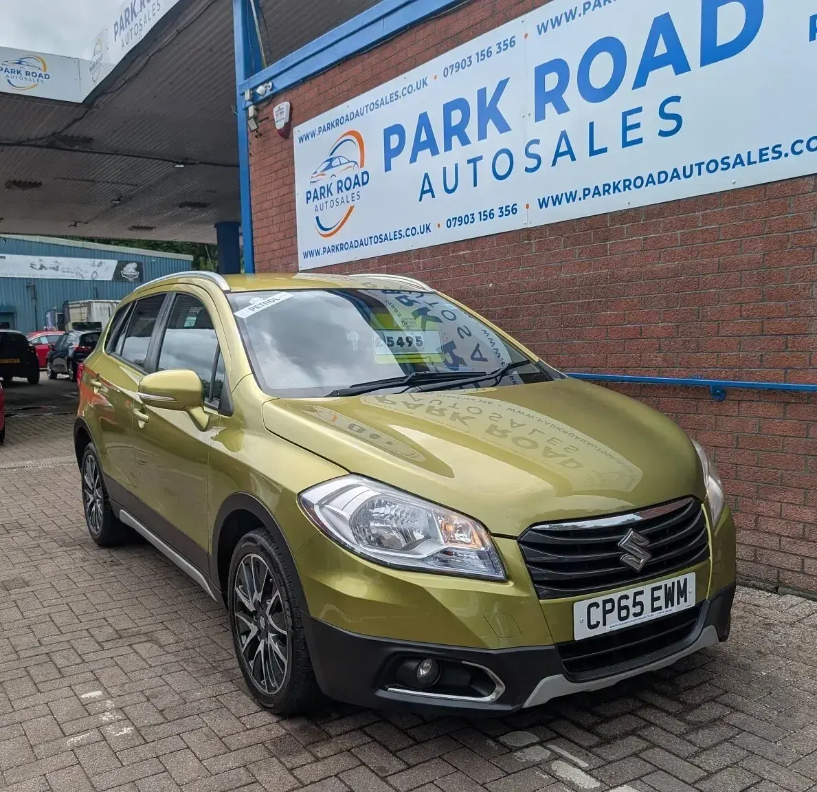 Used Suzuki SX4 S-Cross SZ-T 120 HP (88 kW) 2015 Green SUV