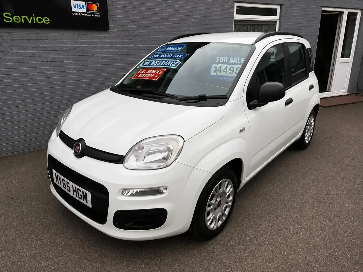 Used Fiat Panda Easy 69 HP (50 kW) 2015 White Hatchback
