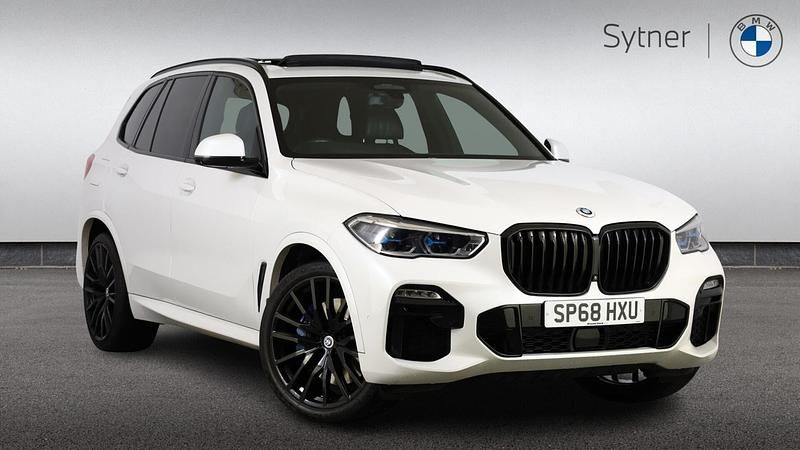 White Used 2018 BMW X5 M Sport SUV | £37,500 (Expensive) - Image 1/4