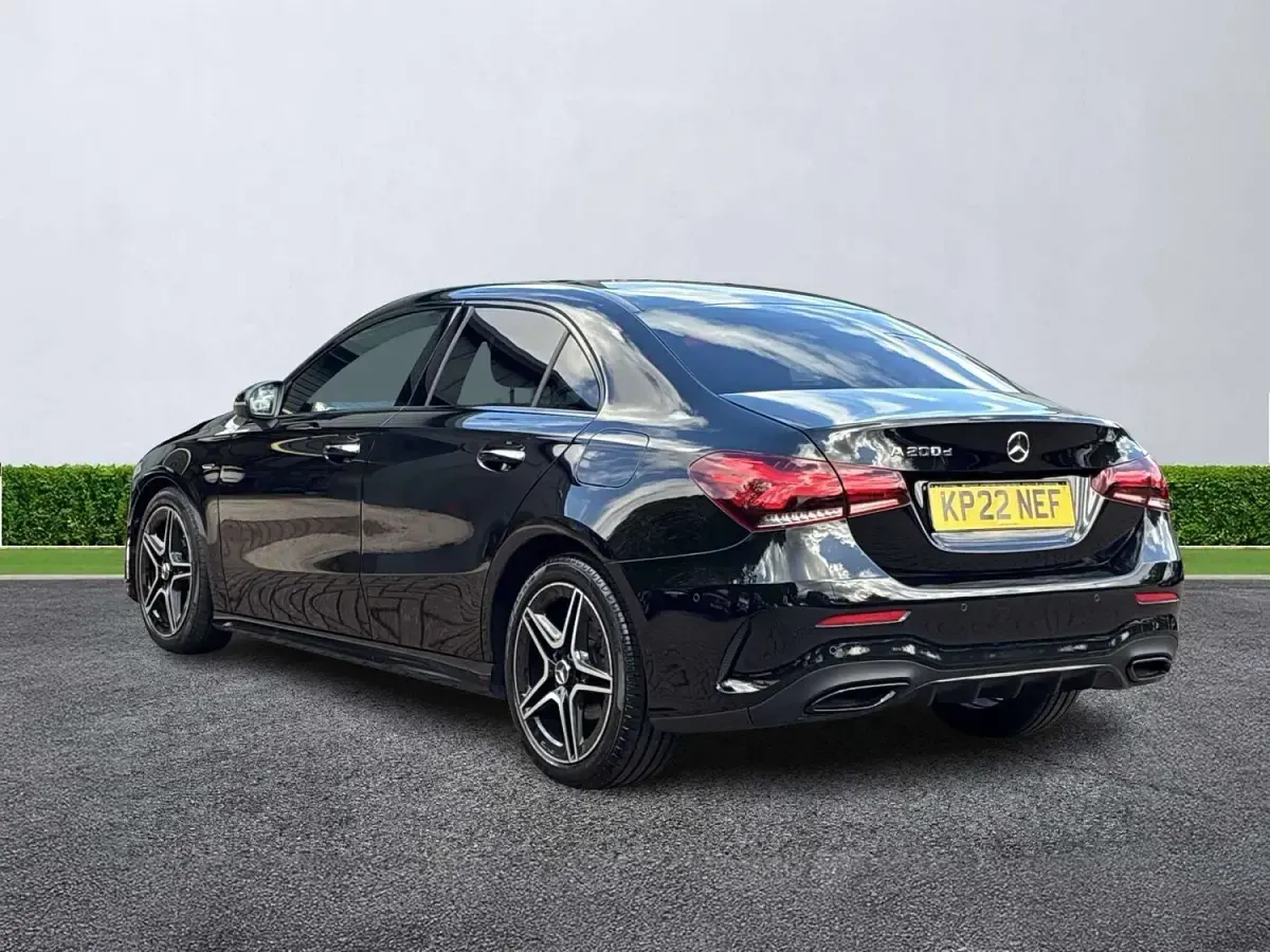 Used Mercedes A200 AMG Line Premium Plus 2022 Black Sedan