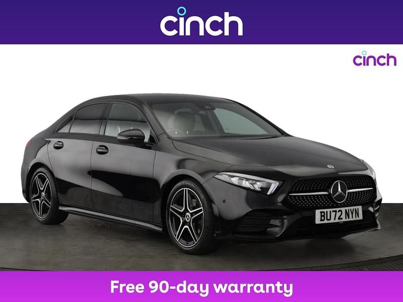 Black Used 2022 Mercedes A180 Executive Sedan | £22,499 (Fair price) - Image 1/3