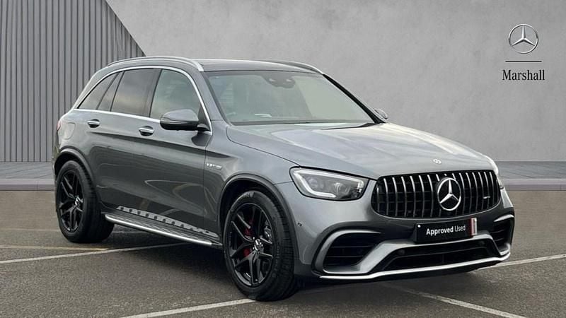Selenite grey metallic Used 2020 Mercedes GLC63 AMG Premium Plus SUV | £50,980 (Fair price) - Image 1/4