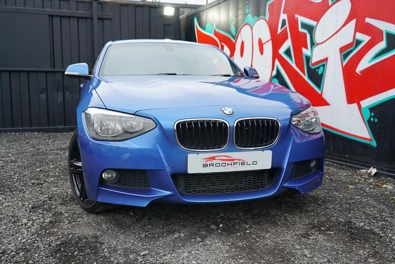 Used BMW 116 M Sport 116 HP (85 kW) 2013 Blue Hatchback