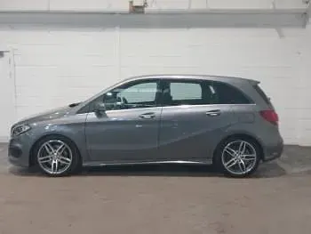 Used Mercedes B220 AMG line 177 HP (130 kW) 2016 Grey Hatchback