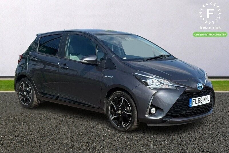 Grey Used 2018 Toyota Yaris Hybrid Design Hatchback | £11,999 (Fair price) - Image 1/4