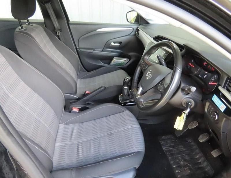 Used Vauxhall Corsa Edition 75 HP (55 kW) 2022 Black Hatchback
