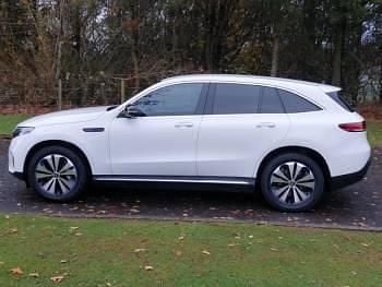 Used Mercedes EQC400 300 kW (408 HP) 2020 White SUV