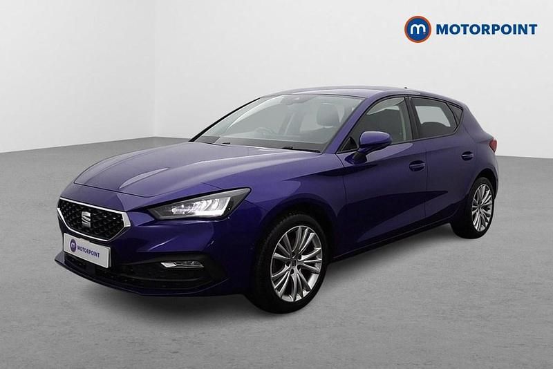 Used Seat Leon SE Dynamic 2021 Blue Hatchback