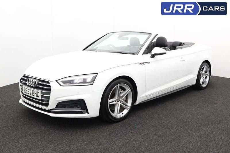 Used Audi A5 Cabriolet S-Line 2017 White Cabriolet