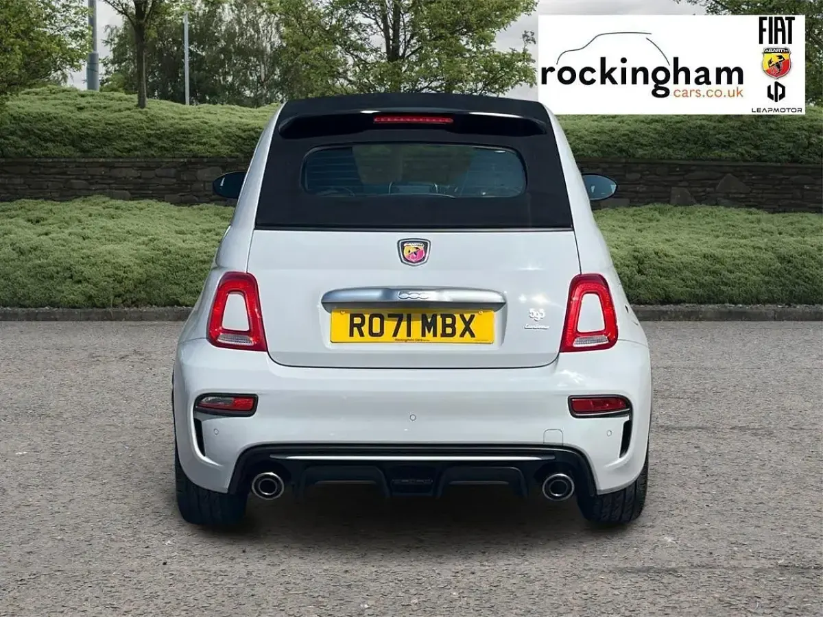 Used Abarth 595C Turismo 165 HP (121 kW) 2021 Grey Cabriolet