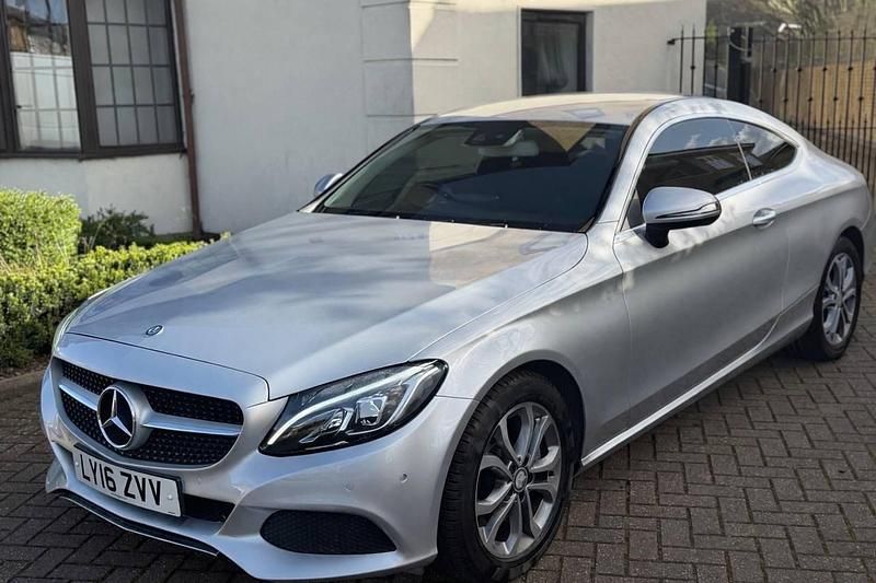 Used Mercedes C300 2016 Silver Coupe