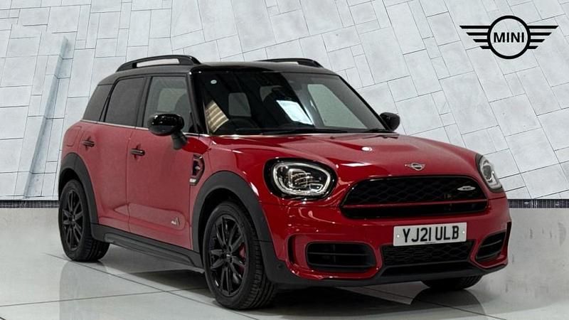 Used Mini John Cooper Works Countryman Comfort 306 HP (225 kW) 2021 Red SUV