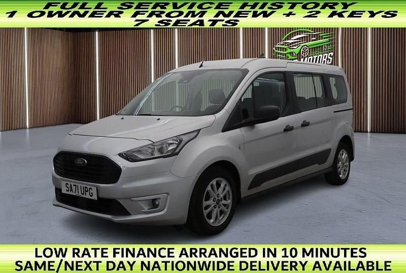 Silver Used 2021 Ford Tourneo Zetec MPV | £9,690 (Good price) - Image 1/3