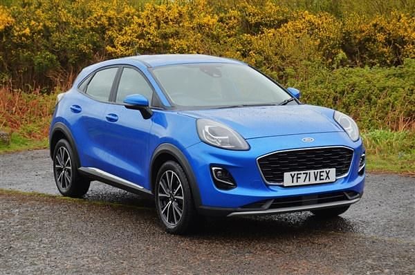 Blue Used 2022 Ford Puma Titanium Hatchback | £13,495 (Good price) - Image 1/1