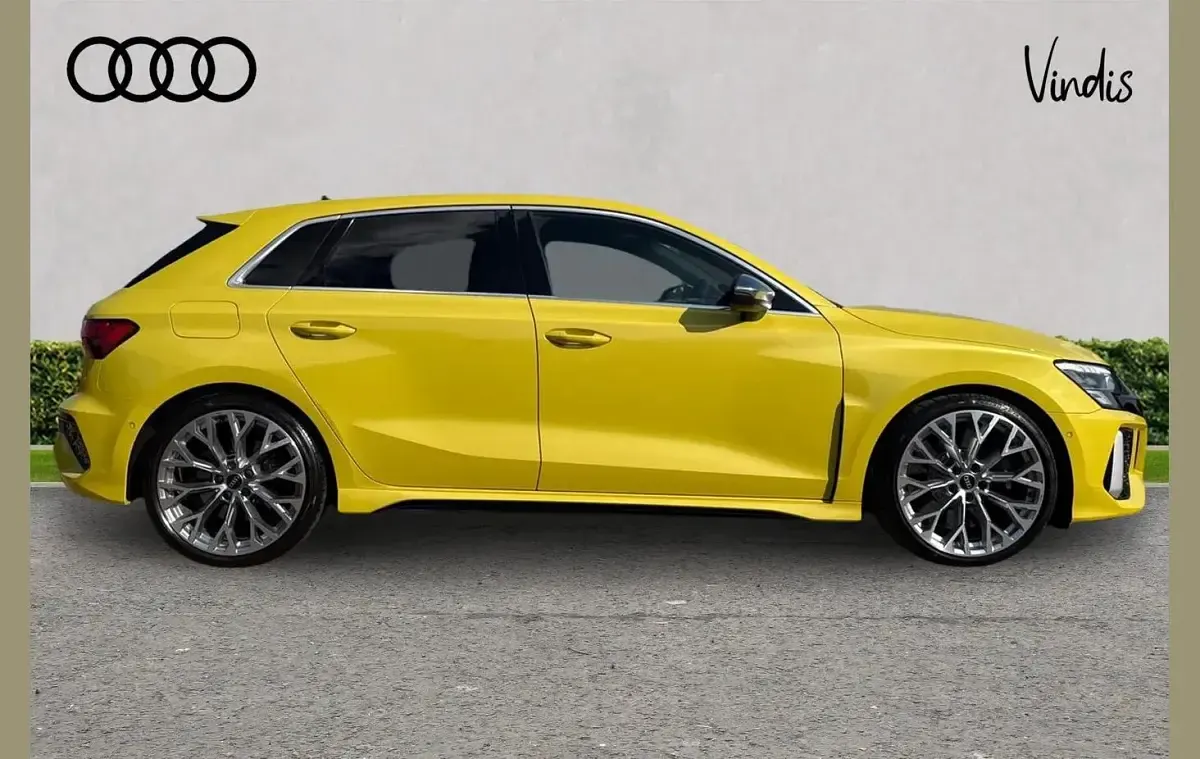 Used Audi RS3 Sport 400 HP (294 kW) 2023 Yellow Sedan
