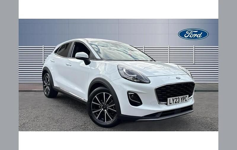 White Used 2023 Ford Puma Titanium SUV | £14,592 (Good price) - Image 1/4