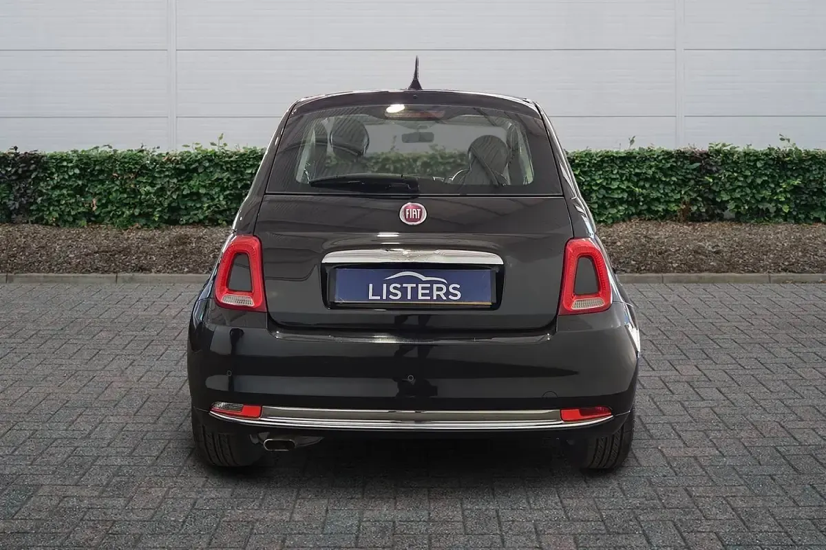 Used Fiat 500 Lounge 69 HP (50 kW) 2017 Black Hatchback