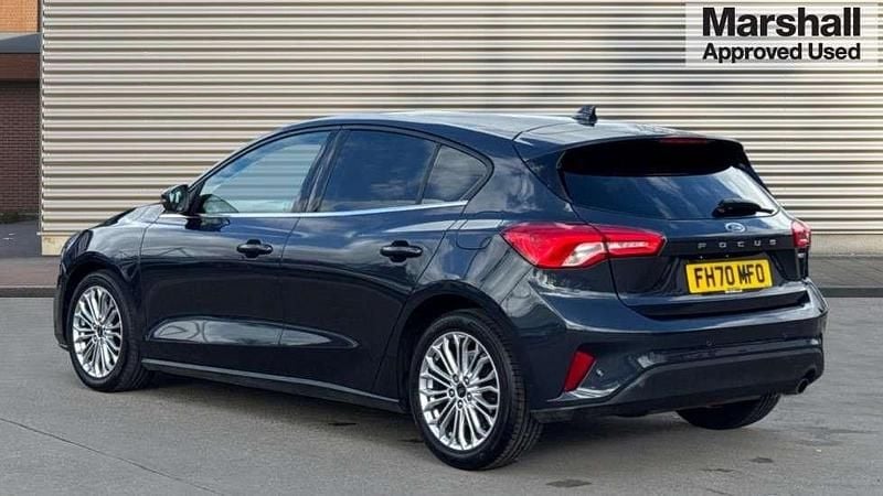 Used Ford Focus Titanium X 125 HP (91 kW) 2021 Blue Hatchback