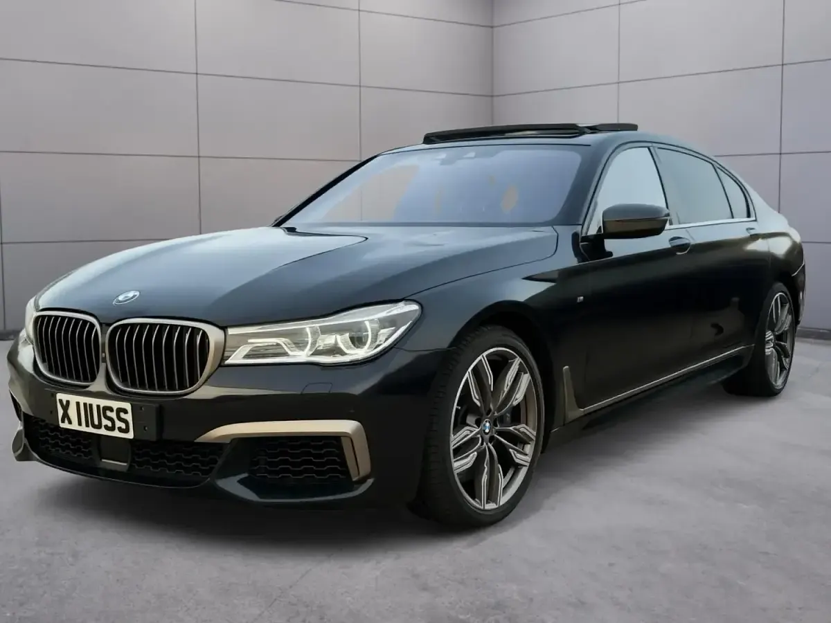 Used BMW M760 M Sport 2018 Black Sedan