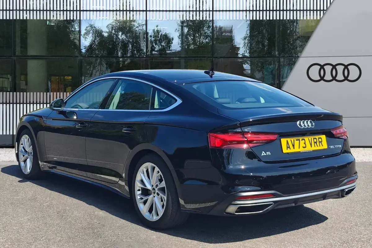 Used Audi A5 Sportback Sport 245 HP (180 kW) 2023 Black Hatchback