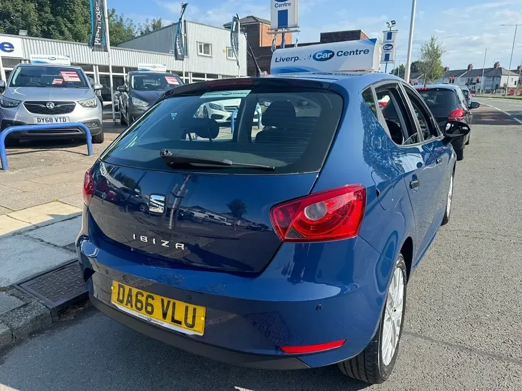 Used Seat Ibiza 74 HP (54 kW) 2016 Blue Hatchback